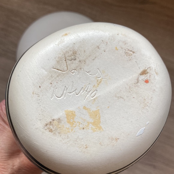 Two Navajo display bowl vase R jones M Kanuho - Picture 7 of 16